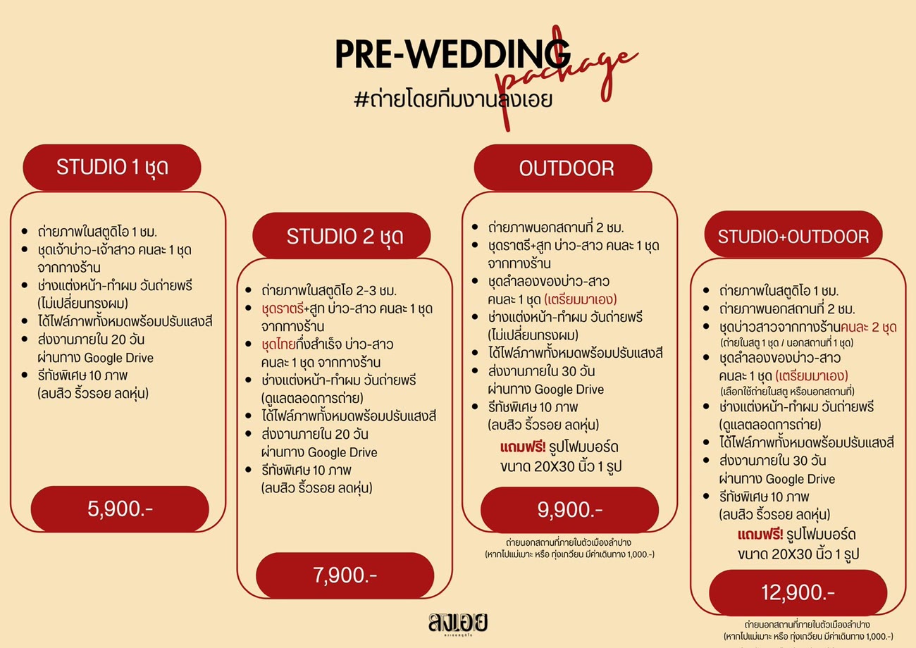 พรีเวดดิ้ง ทีมงานลงเอย